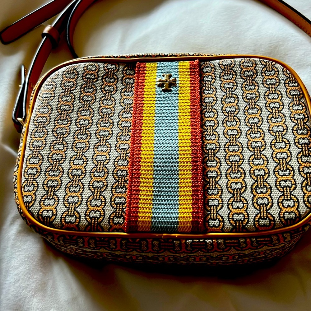 Tori Burch Gemini Link Mini Crossbody